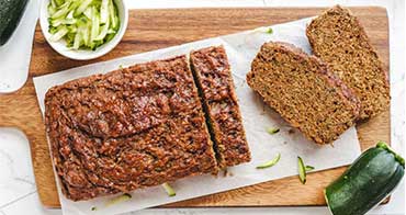 Zucchini Bread Made With Soyabean oil