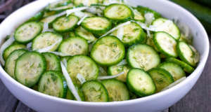 Mustard Oil-Dressed Cucumber Salad