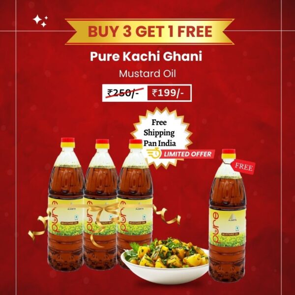 Pure Kachi Ghani Mustard Oil