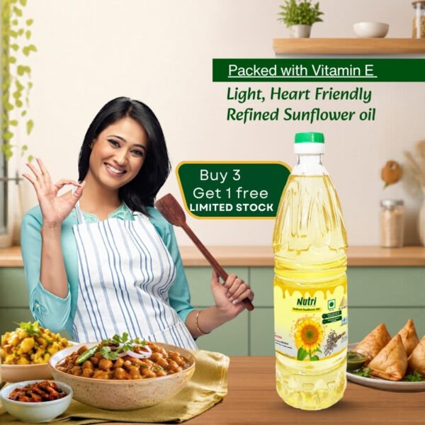 Nutri Refined Sunflower Oil