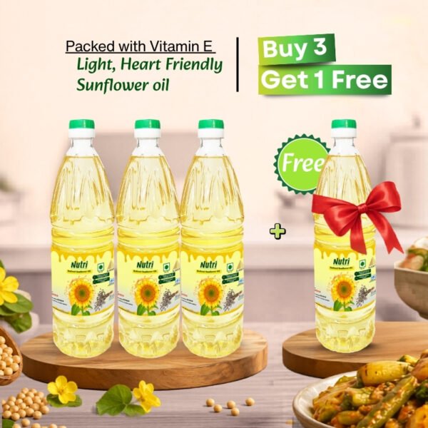 Nutri Refined Sunflower Oil