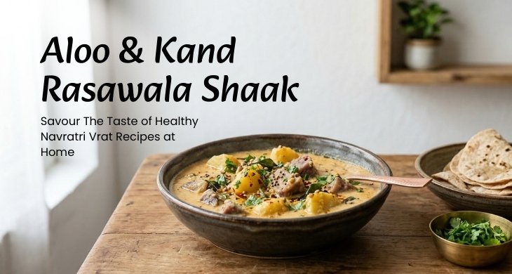 Aloo and Kand Rasawala Shaak Navratri Vrat Recipes at Home