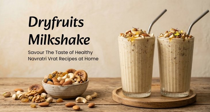 Dry Fruit Milk Shake