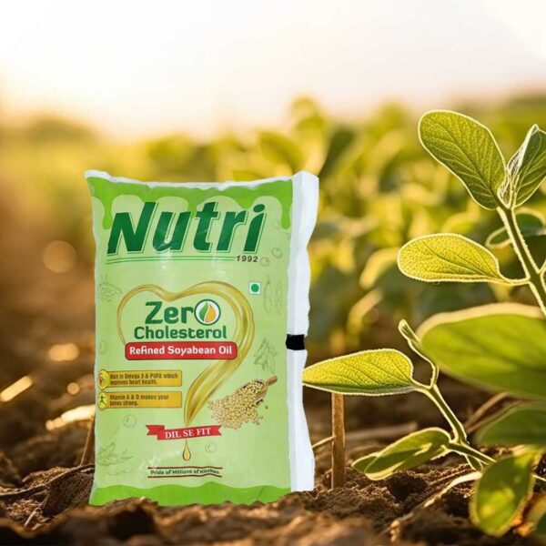 Nutri Refined Soyabean Oil Preserves freshness