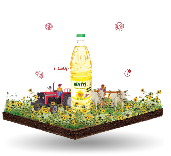 Nutri Healthy Refined Sunflower Oil