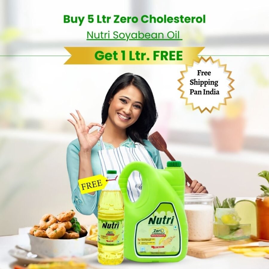 Nutri Refined Soyabean Oil