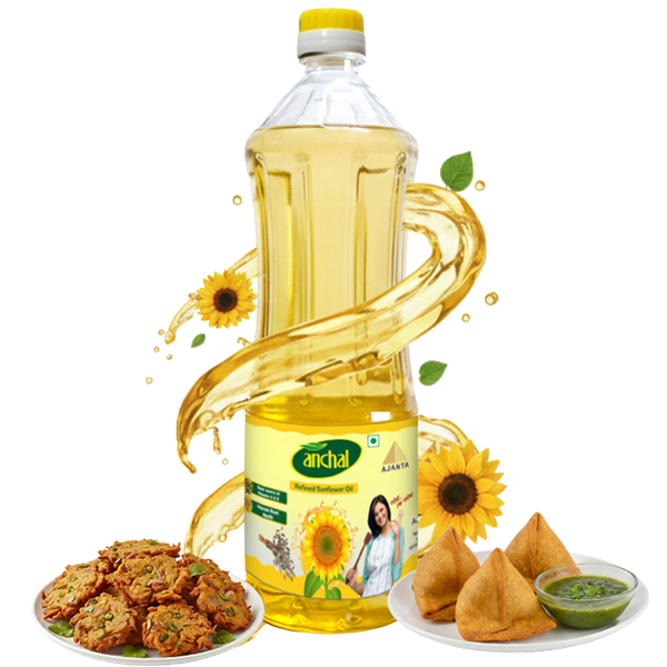 Naturally Rich in Vitamin E- Refined Sunflower Oil