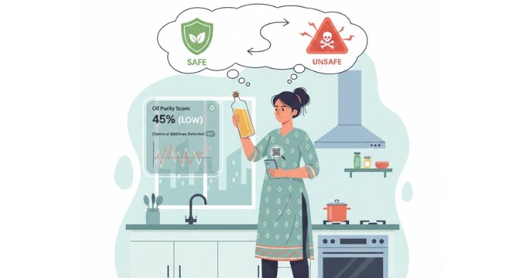 check cooking oil purity at home