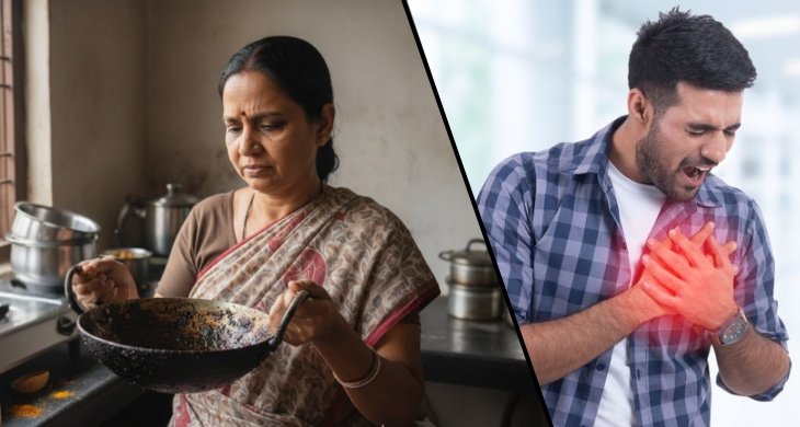 Arteries clogging cooking oils