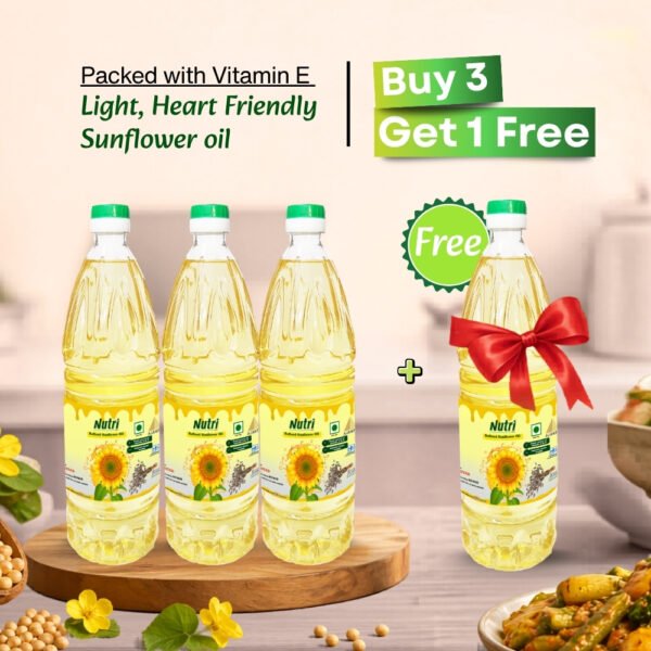 Nutri Refined Sunflower Oil