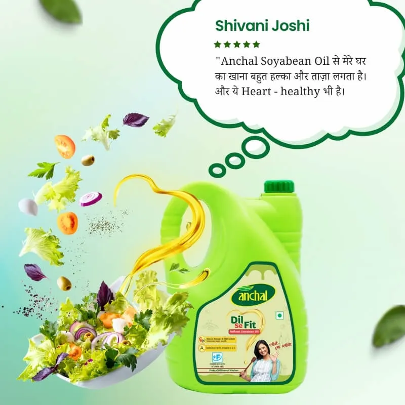 Buy 5L Soyabean Oil Jar, Get 1L Mustard Oil Bottle Free - Image 3
