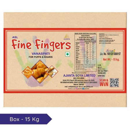 Fine Fingers Vanaspati (Puffs & Kharis)