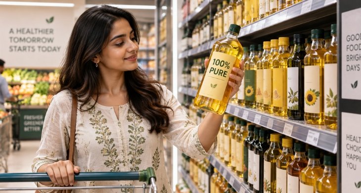 cooking oil nutrition label